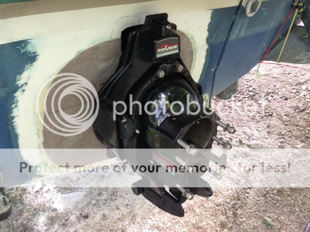 OMC Stringer Drive to Mercruiser Conversion